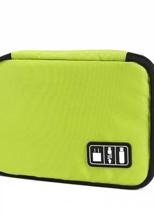 Дорожный органайзер для зарядок, проводов и кабелей 3dtoyslamp 22,7х18х3,7 см голубой cl0105714