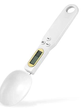 Електронна мірна ложка - ваги digital spoon scale біла