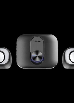 Компьютерные колонки, саундбар meetion sp2110 bluetooth + 3.5mm + usb