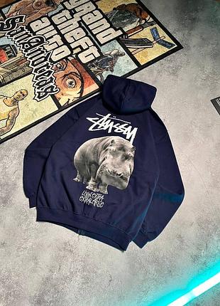 Зип худи стусси stussy 3