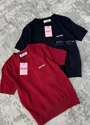 Футболка, поло в стилі miu