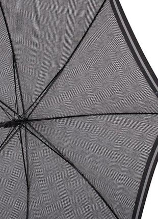 Жіноча парасолька-тростина d=84 см fulton сіра (2000002841708)3 фото
