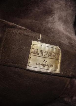 Дублёнка levigrand мужская 100% натуральная 56