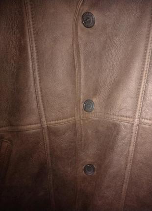 Дублёнка levigrand мужская 100% натуральная 56