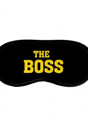 Маска для сна the boss