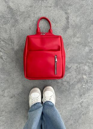 Рюкзак женский для прогулок женский городской рюкзак удобный стильный рюкзак через плечо дамский рюкзачок   toп