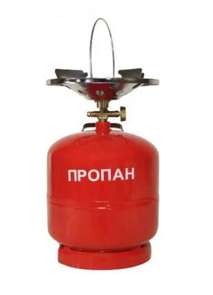 Кемпінговий газовий комплект 8 л балон із пальником (комфоркою)