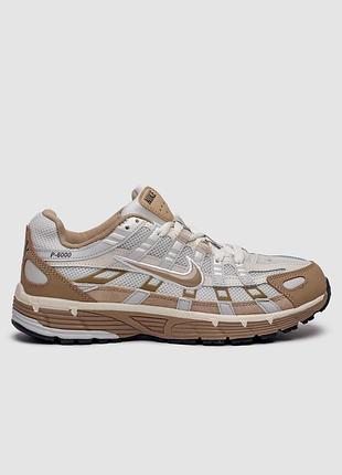 Кросівки nike p-6000 - photon dust / khaki / light bone / pale 41