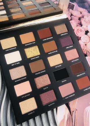 Мега красивая палитра палетка теней iconic london thriving & shining eyeshadow palette
