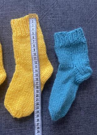 Вязаные носки 3