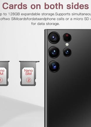 Мобильный телефон смартфон samsung s22ultra 5g d12332, 2 гб + 16 гб, экран 6,7 дюйма