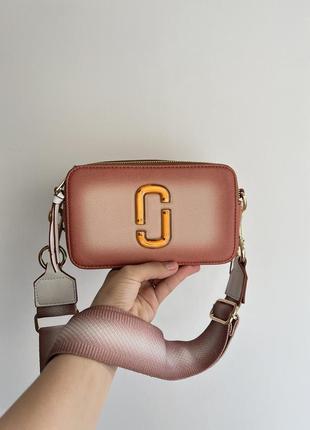 Сумка жіноча marc jacobs gradient red 20x12х7