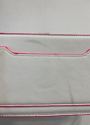 Сумка жіноча marc jacobs logo white/pink sale!!! 3