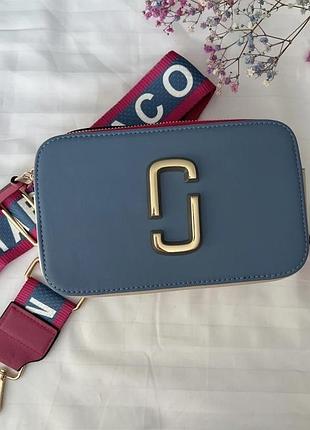 Сумка жіноча marc jacobs blue/pink sale!!!