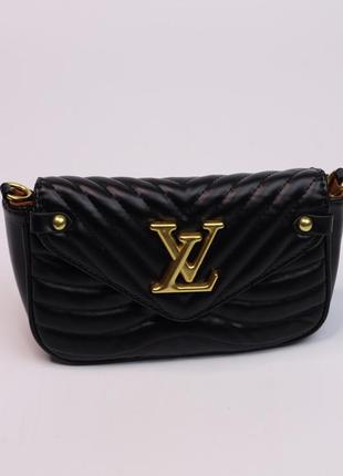 Сумка жіноча louis vuitton multi pochette black