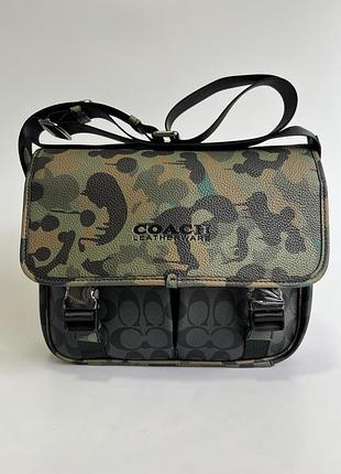 Сумка чоловіча coach 29x22x9