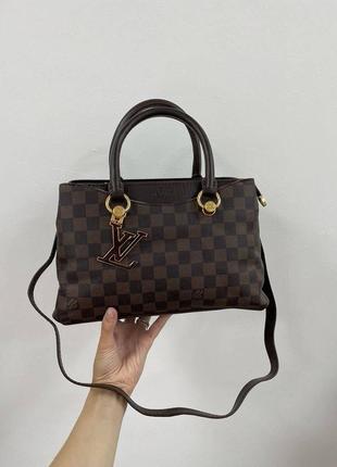 Сумка жіноча louis vuitton marvellous bag br brown chess 27x18x11