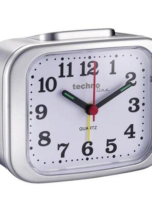 Годинник настільний technoline modell xl silver (modell xl silber)3 фото