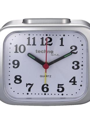 Годинник настільний technoline modell xl silver (modell xl silber)2 фото
