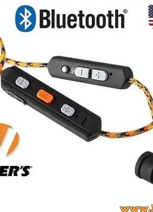 Активные наушники walker's bluetooth ear bud rope nrr30 тактические беруши под шлем активные наушники на каску