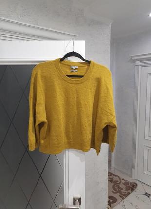 Базова кофта светр 100%кашемір оверсайс