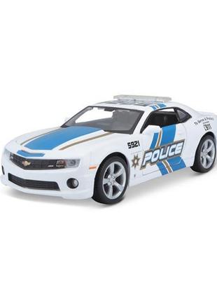 Автомодель maisto 2010 chevrolet camaro ss rs police білий 1:24 (31208 white)