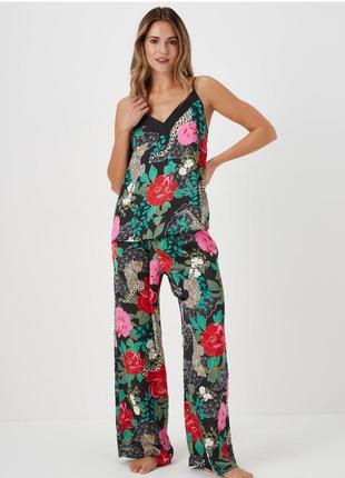 Красивая атласная пижама,natalan