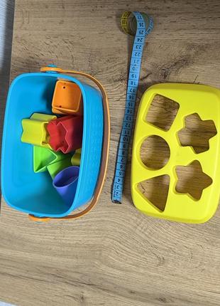 Развивающие игры на для младенцев, сортер для младенцев fisher price5 фото