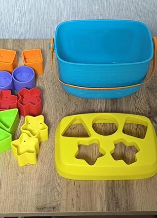 Развивающие игры на для младенцев, сортер для младенцев fisher price2 фото