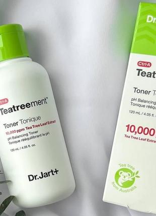 Тонер с чайным деревом для проблемной кожи dr.jart+ ctrl-a teatreatment, 120 мл