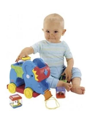Развивающая игрушка слон fisher price
