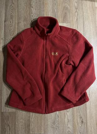 Спортивная кофта флиска jack wolfskin