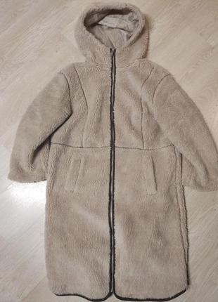 Плюшевое пальто asos teddy