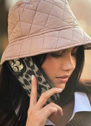 Новые шляпы-панама зима флис, синтепон 10