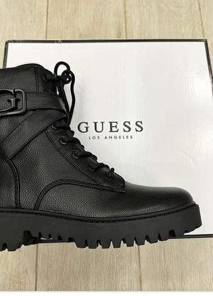 Ботинки нові шкіряні guess . розмір 40, по устілці 26 см. осінь.