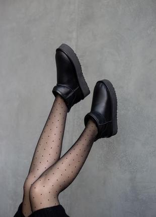 Угги Zapatos UGG W Classic Ultra Mini Panther 1125352 Btc black