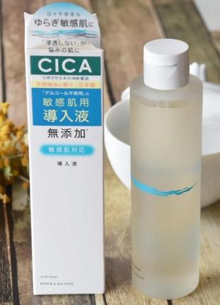 Балансирующий тонер для чувствительной и проблемной кожи mishoku repair & balance mild toner introducer 195 г, япония