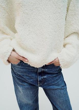 Zara свитер молочний зара 6