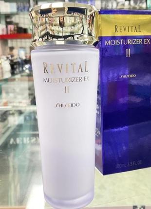 Зволожуючий і відновлюючий лосьйон shiseido revital moisturizer, 100 мл, японія