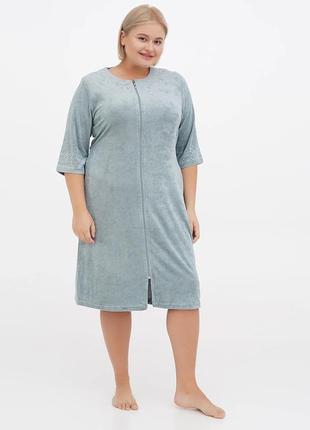 Халат в розмірі xl (50) домашній махра, бамбук 3626