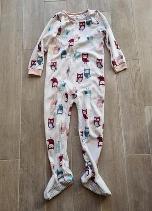 Піжама флісова carter's, розмір 5