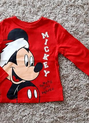Реглан, кофта disney mickey mouse 92-98 размера. 3