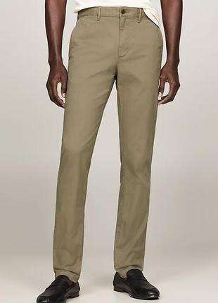 Брюки чиносы tommy hilfiger slim fit bleecker