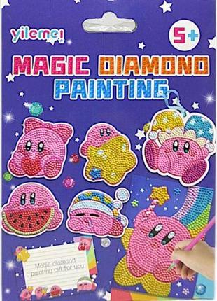 Алмазная мозаика "magic diamond painting: kirby"