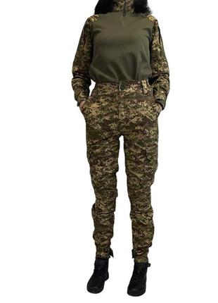 Жіноча військова тактична сорочка убакс хижак