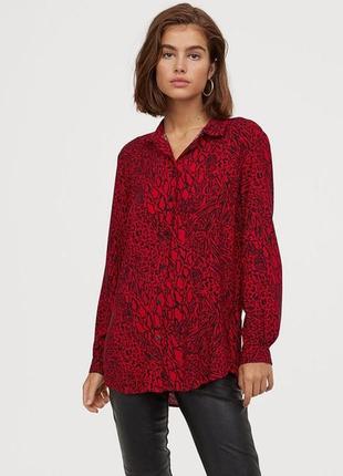 Нова натуральна рубашка, сорочка, блуза h&m