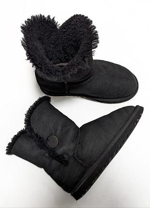 Натуральный мех натуральный замша теплые сапоги от ugg s/n 5803