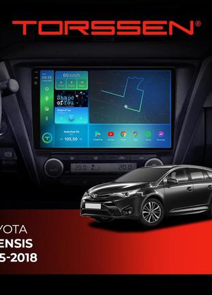 Штатная магнитола torssen 2k dts toyota avensis 2015-2018 f9432 4g carplay dsp