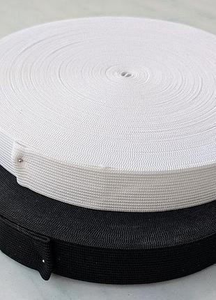 Швейная резинка, цвет черный и белый