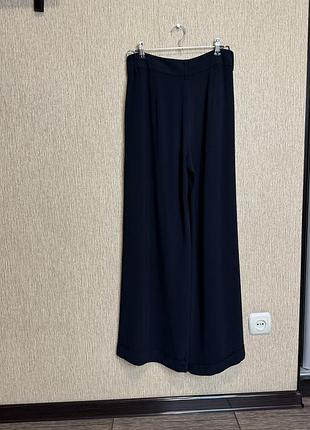 Широкие брюки, брюки с отворотом max mara, оригинал